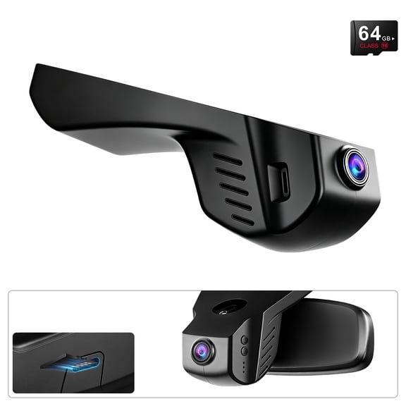 4K Front Dash Cam Suitable for BMW 1/2/3/4/5/6 Series & X1/X2/X3/X4/X5/X6 F ChassisOEM Style WiFi APP G-sensor Loop Recording