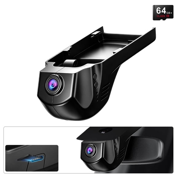 4K Front Dash Cam Suitable for BMW 1/3/4/5/6 series F20 F22 F30 F32 GT F13 X1 X2 X3 X4 X5 X6 OEM Style WiFi APP G-sensor Loop Recording