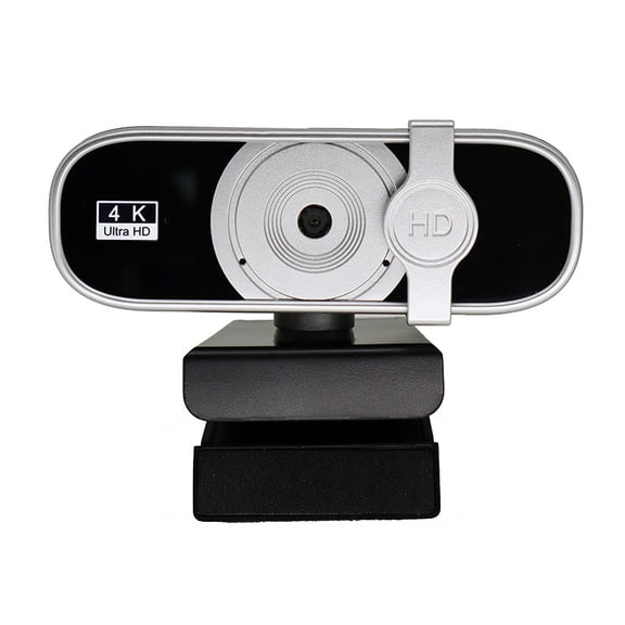 4K HD Auto Focus Webcam with Built-in Mic, Plug & Play Camera for PC Laptop Live Streaming Meeting Online Class