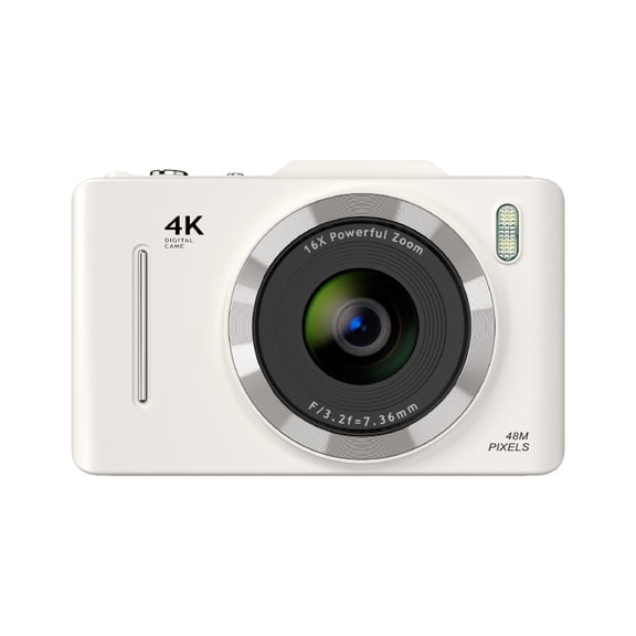 4K HD CCD Digital Camera Auto Focus Selfie Portable Zoom Camera 1080P Video Recording for Daily Photography