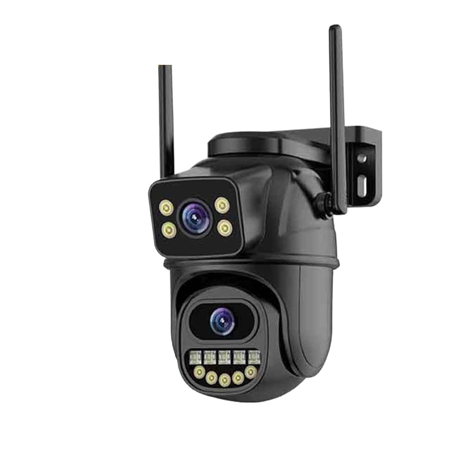 4K HD Dual Lens Camera 2K Dual Screen PTZ Camera Outdoor Auto Tracking