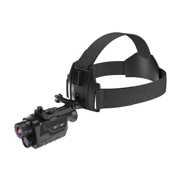 4K HD Infrared Night Vision Goggles - Helmet/Head Mounted Monocular, 8X Digital Zoom, 1.4" HD Display, Waterproof, Rechargeable 3000mAh Battery, 32GB Card, Model NV8260+32G Memory Card
