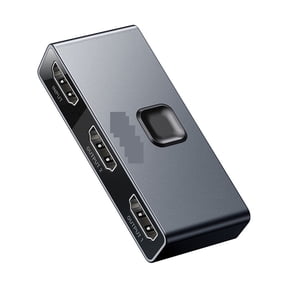 4K HD Switcher Two-way Switch Digital Light Display 1-in-2 Or 2-in-1 Dual Modes Video Switching HD Switcher ,Easy to Operate