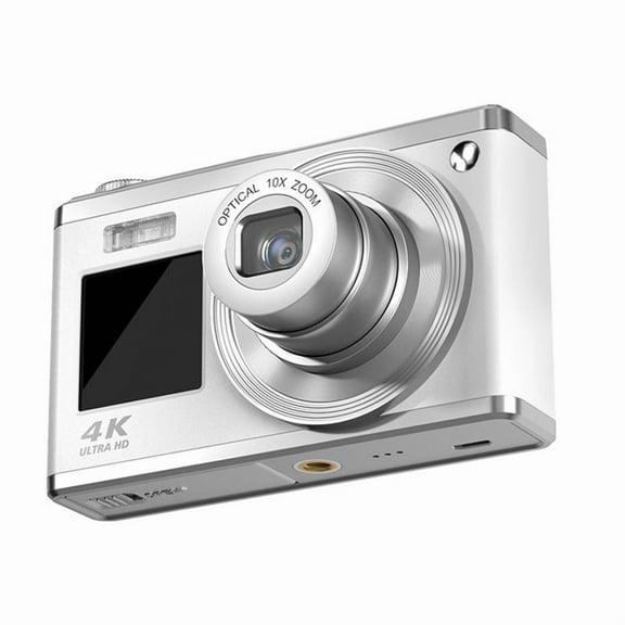 4K HD Telescopic Lens High-Definition Dual Screen Digital Camera 16x Optical Zoom Waterproof Selfie Beauty Camera A