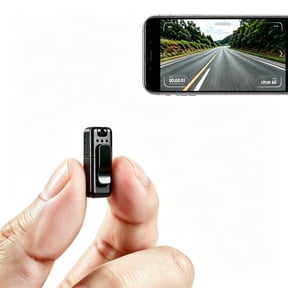 4K HD Tiny Clip Action Camera, Hands-Free Wearable Pocket Video Recorder, 360 Rotating Lens, WiFi Connection, Infrared Night Vision, Motion Detection, Mobile Remote Control, Multi-User Sharing, 24/7