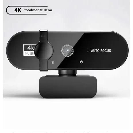 4K HD USB Webcam - High Resolution Computer Camera for Online Classes, Video Conferencing & Live Streaming