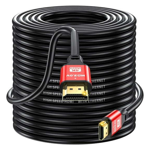 Jorenca 150 ft HDMI to HDMI Cable, 4k High Speed HD Extension Cable Cord for UHD TV Monitor Laptop Xbox PS4/PS5 Ect