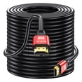 thumbnail image 1 of Jorenca 150FT HDMI 2.0 Cable 4K 60Hz High Speed HDMI Cord Gold Plated Connector for UHD TV Monitor Laptop Xbox PS4 PS5, 1 of 8