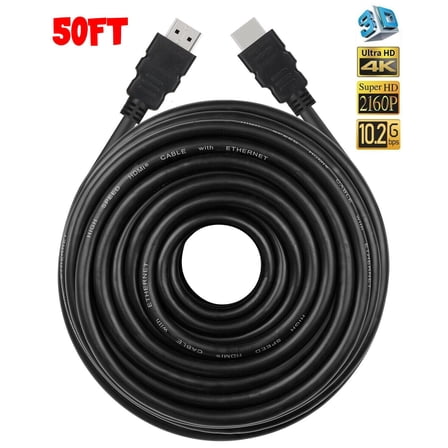 4K HDMI 2.0 Cable UHD HDTV Ultra HD High Speed 2160P HDR 60Hz 18Gbps Dolby HDCP