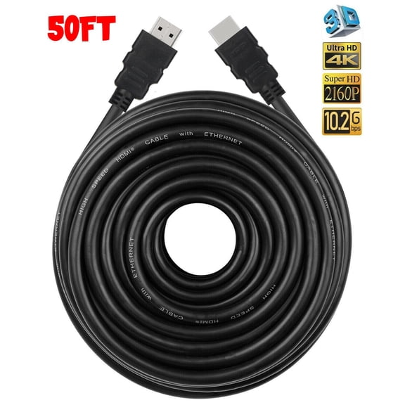 4K HDMI 2.0 Cable UHD HDTV Ultra HD High Speed 2160P HDR 60Hz 18Gbps Dolby HDCP