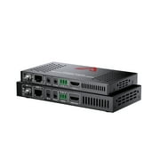 4K HDMI 2.0 HDBaseT Extender up to 70m/230ft, Supports HDCP2.2, HDR10, 2-Way IR, PoE & RS232