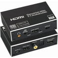 thumbnail image 1 of 4K HDMI Audio Extractor Splitter,AUBEAMTO HDMI to HDMI + Optical Toslink SPDIF + 3.5mm Audio Jack + Coaxial + 7.1Ch HDMI Audio Support ARC and eARC Function, 1 of 7