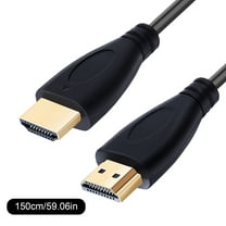 4K HDMI Cable 10ft 18Gbps High Speed 2.0b Nylon Braided UHD ARC Audio Return 4K 2K 1080p HDR 48-Bit Compatible TV Monitor Laptop Gaming Streaming Durable Metal Shielding