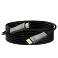 4K HDMI Cable 200 FT, High Speed Fiber Optic HDMI Cable, Unidirectional 18Gbps, Ultra HD