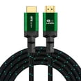 thumbnail image 1 of 4K HDMI Cable 3 ft [10-Pack] - Green - Braided Nylon Cord & 24K Gold Plated Connectors, Ritz Gear High Speed HDMI 2.0 with Ethernet, 1 of 8