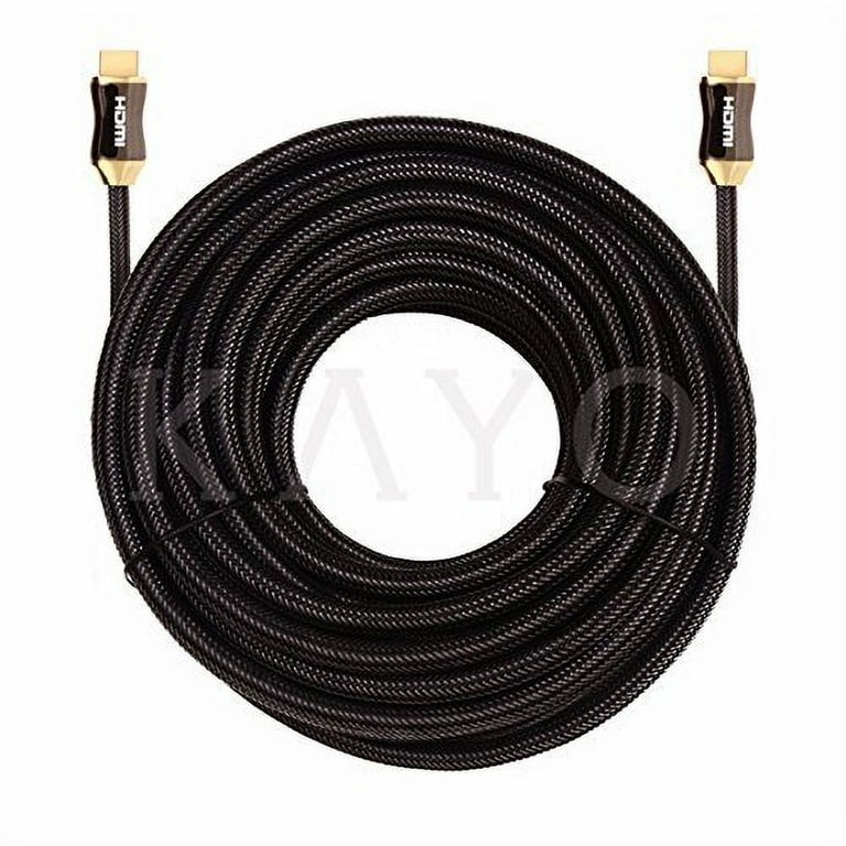 Long 50FT HDMI Cable HDMI 2.0 4K 3D HDR Cable Wire Cord for HD TV