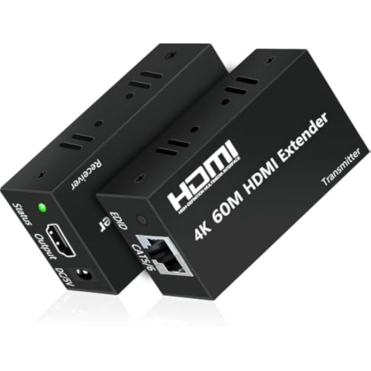 4K HDMI Extender Over Ethernet CAT5e CAT6 CAT7, Up to 200ft/60M, 4K ...