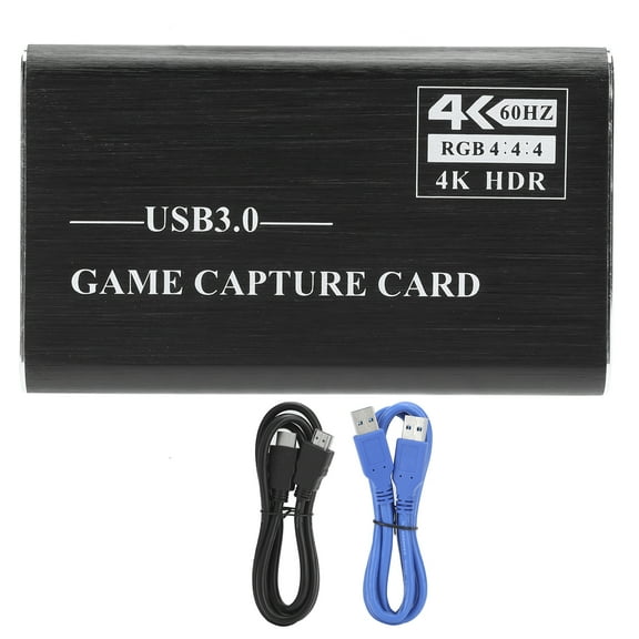 4K HDMI Record Box USB3.0 Free Drive Microphone Highdefinition Video 1080P Capture Card