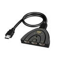 thumbnail image 1 of 4K HDMI Switch Cable HD Video Switcher Adapter 3 Input 1 Output Port Hub Projector Monitor Splitter ,High Image Resolution, 1 of 6