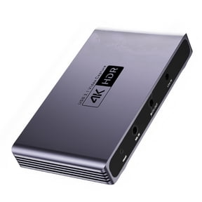 4K HDMI Video Capture Card for Streaming, Gaming Capture Card with Microphone, Full HD 1080P 60FPS