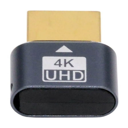 4K HDMI Virtual Display Adapter - Headless Ghost Emulator @60Hz