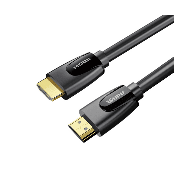 4K HDMI2.0 Cable 4K HDMI Lead, Support 4K@60Hz, ARC, HDR, 3D, Ethernet, Ultra High Speed 2M HDMI Cable, Compatible with TV, Blu-Ray, Projector, Soundbar, Sky, PC, Laptop 16.4 ft.