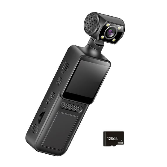 4K Body Camera Video Recording Wifi Wearable Body Portable 180 Degree Rotatable Lens Sport Action Outdoor Video