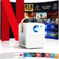 4K Home Theater Projector with Built-in WiFi, Screen Mirroring from ...
