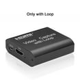 4K Loop Out Graphics Capture Card To USB 2.0 Video