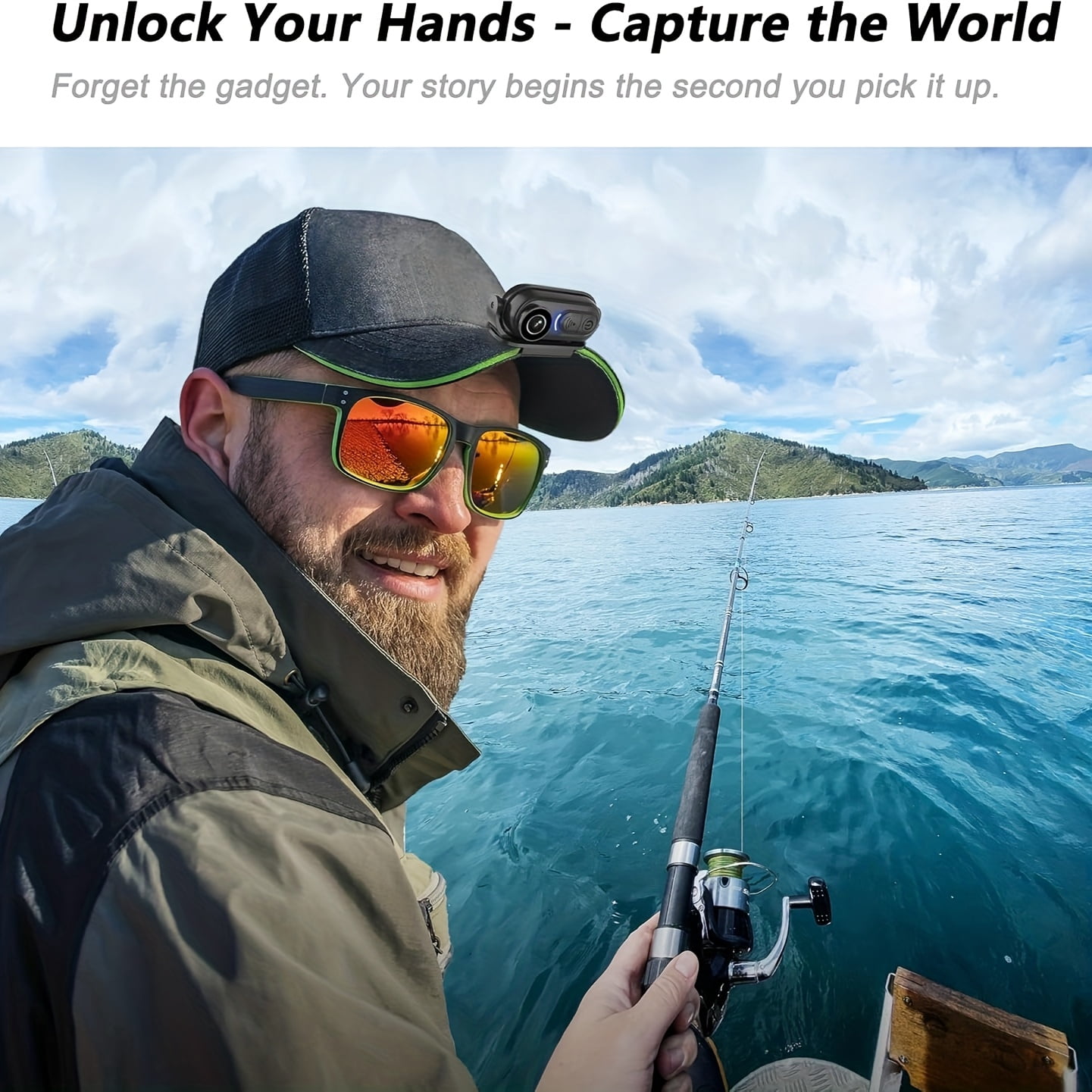 4K Mini Body Camera, Thumb Size Action Body Cam, Wearable Sports Cameras, Hands-Free POV Recording, Helmet Mount, Magnetic Sport DV for Bike Cycling, for Vlogging Pet Walk
