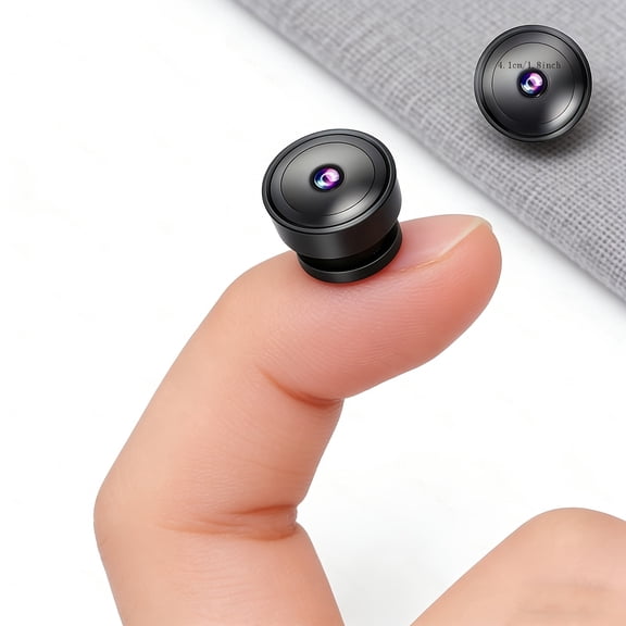 4K Mini Camera with 360 Rotating Magnetic Head  Flexible Small Camcorder for Ceiling Mounting, Under-Table Viewing, and Creative Overhead Shots for Product Reviews