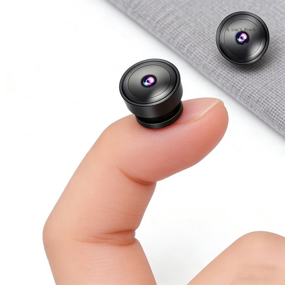 4K Mini Camera with 360 Rotating Magnetic Head Flexible Small Camcorder for Ceiling Mounting, Under-Table Viewing, and Creative Overhead Shots for Product Reviews