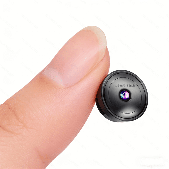 4K Mini Digital Camcorder with Dual Power Supply, 24H Continuous Recording Pocket Camera, Infrared Night Vision & Motion Detection Video Recorder for Apartment Rental House and Home Use