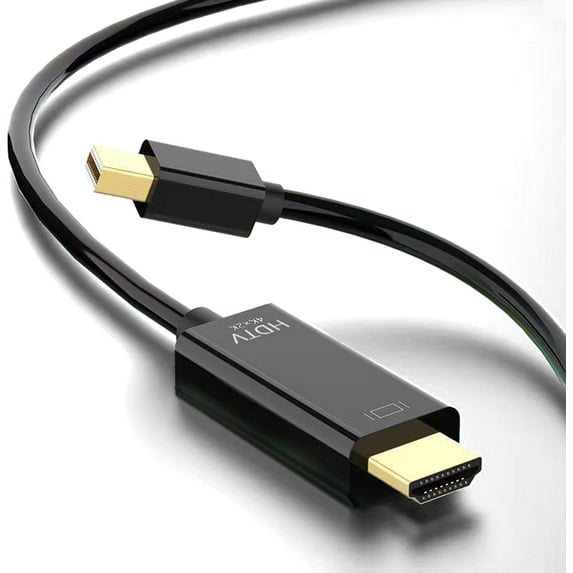 4K Mini DisplayPort to HDMI 3 Feet Cable Compatible with MacBook Air/Pro, Microsoft Surface Pro/Dock, Monitor, Projector and Monitor