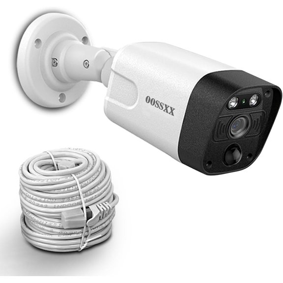 4K PIR Extend Camera Outdoor Indoor Video Surveillance Security Waterproof Wired POE Camera, Home IP 4K 8MP, Night Vision, Just Extend POE Kits