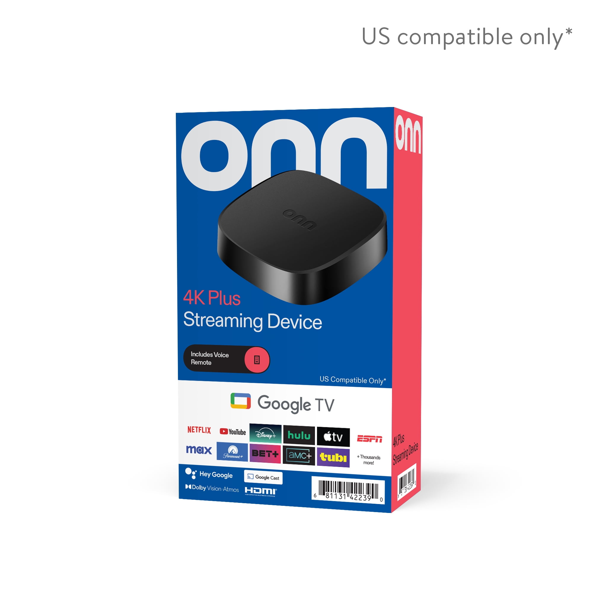 onn Google TV 4K Plus Streaming Device - Walmart Business