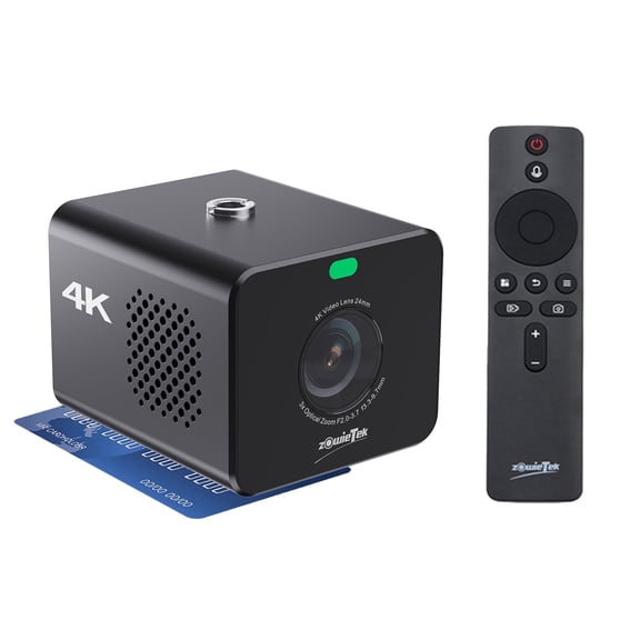 Zowietek ZowieCAM (Native NDI|HX3) 4K POV Zoom Camera with 3X Optical Zoom and HDMI & SDI Output