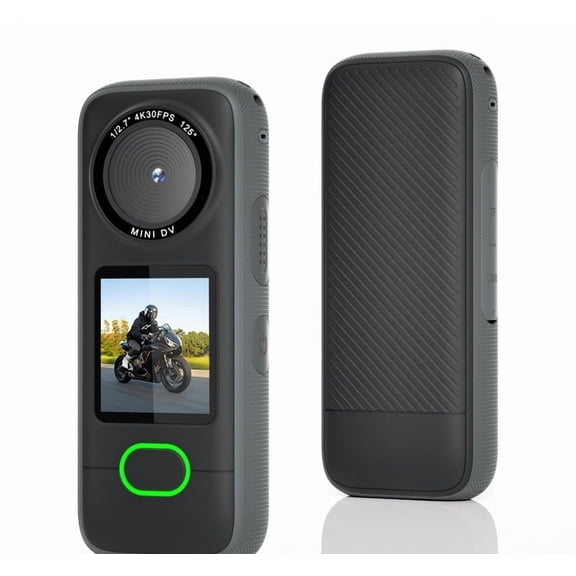 4K Pocket Thumb Camera - HD Sports Action Camera with Touch Screen & WiFi Connection