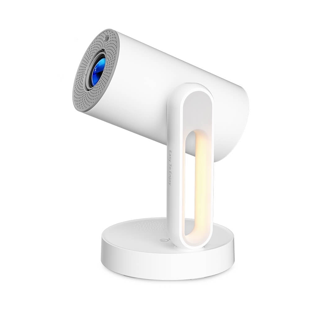 4K Projector with Built-in Google TV, 140° Rotation, Touch Night Light & Auto Keystone Correction – Perfect for Home and Outdoor Use ETOE Starfish Plus