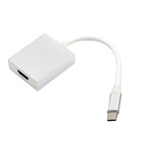 4K Resolution USB C to Hdmis Adapter For Laptop Tablets Smartphone Projection To External Monitors Or TVs
