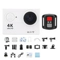 thumbnail image 1 of 4K Sports Camera 2.0-inch Screen Remote Control Action Camera Waterproof Underwater Helmet Video Recording Outdoor Camera, 1 of 7