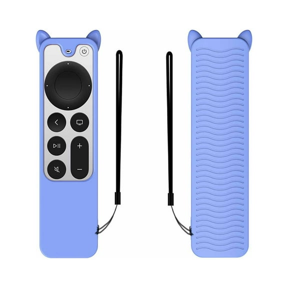 4K TV Remote Control Sleeve Protector with Secure Silicone Design for Enhanced Device and Voice Assistant Functionality