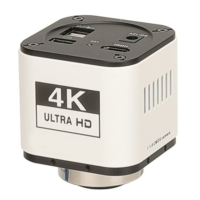 4K UHD 30fps Built-in Sensor USB Output Digital Industrial Microscope ...
