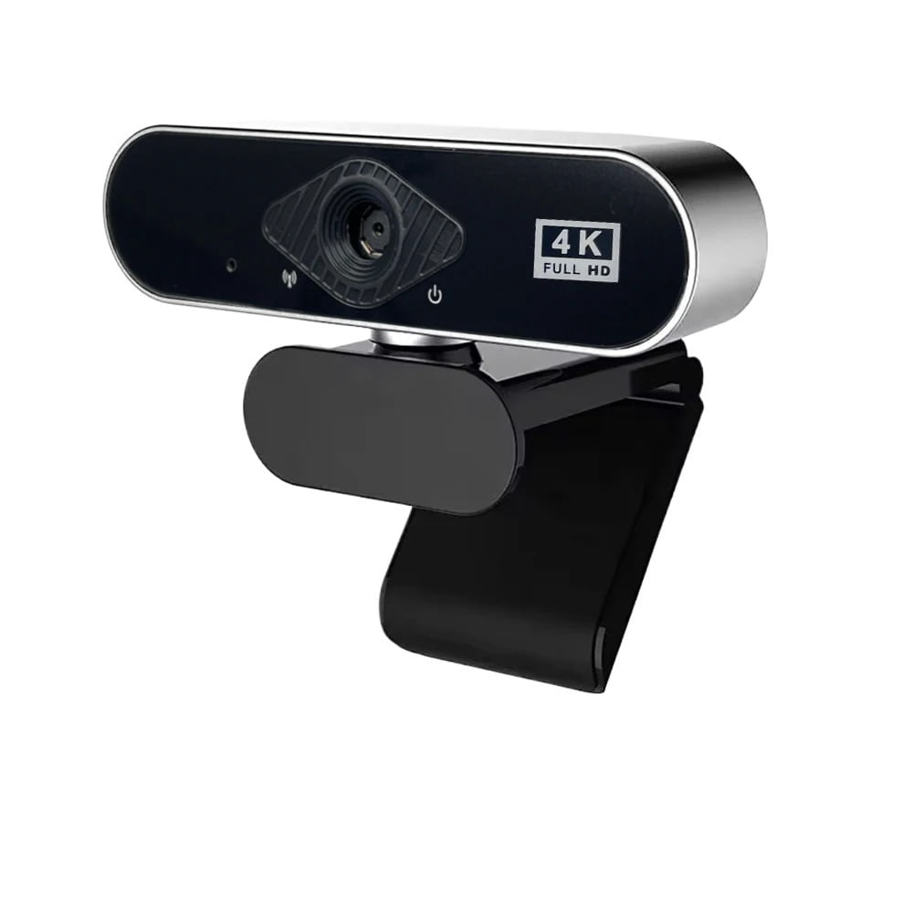 4K USB Webcam Auto  8MP 30FPS,  & Play with Type-C Adapter & Tripod for Streaming, Video Calls, Content Creation