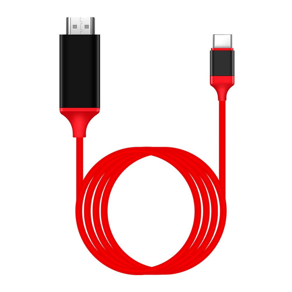 4K USB1080P 3.1 TypeC to HDMI Adapter Cable HD Cable Projection Wire