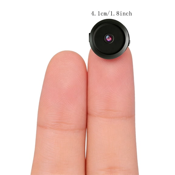 4K Ultra Clear Mini Indoor Wireless Security Camera, Auto Day Night Switch, Human Filter Two-Way Talk, TF Card Loop Recording Multi-Device Login for Family Elder Pet Real-Time Monitoring