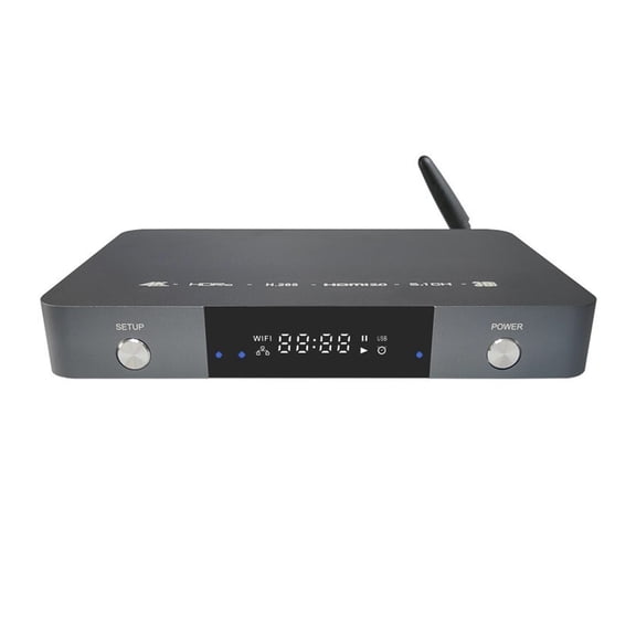 4K Ultra HD Home Media Player Blu-Ray Compatible with DTS 5.1 Channel & Atmos Decoder