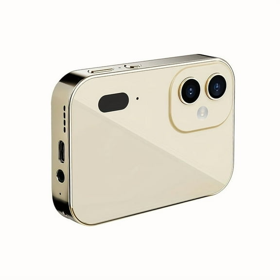 4K Ultra HD Touchscreen Mini Digital Camera (32GB Card Included) - 64MP Triple Lens, 16X Zoom, Beauty Filter, Time-Lapse, Manual Exposure, Hybrid Autofocus | Perfect for Students, Beginners, Travel