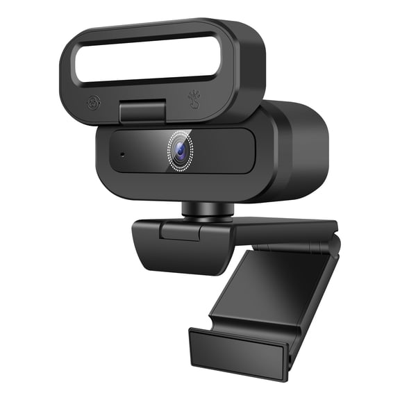 4K Ultra HD USB Webcam with Fill Light, Plug & Play Camera for Live Streaming Meeting Online Class