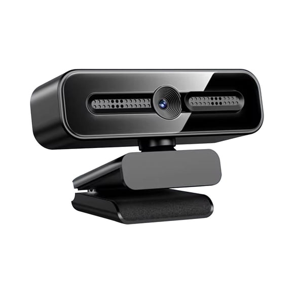 4K Ultra HD Webcam for Meetings and Streaming,Desktop Computer Camera with Privacy Cover,Beauty Light Web Cam Dual Noise-Cancelling Microphones